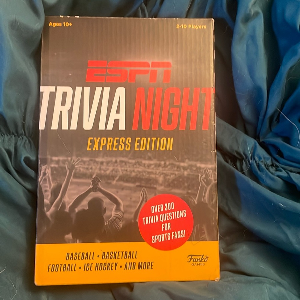Espn Trivia Night Express Edition New